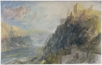 Rheinfels regardant vers Katz et Gourhausen